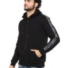 Alan Jones Clothing Men's Taped Cotton Hooded Sweatshirt